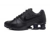 alabama nike air shox pu running chaussures black